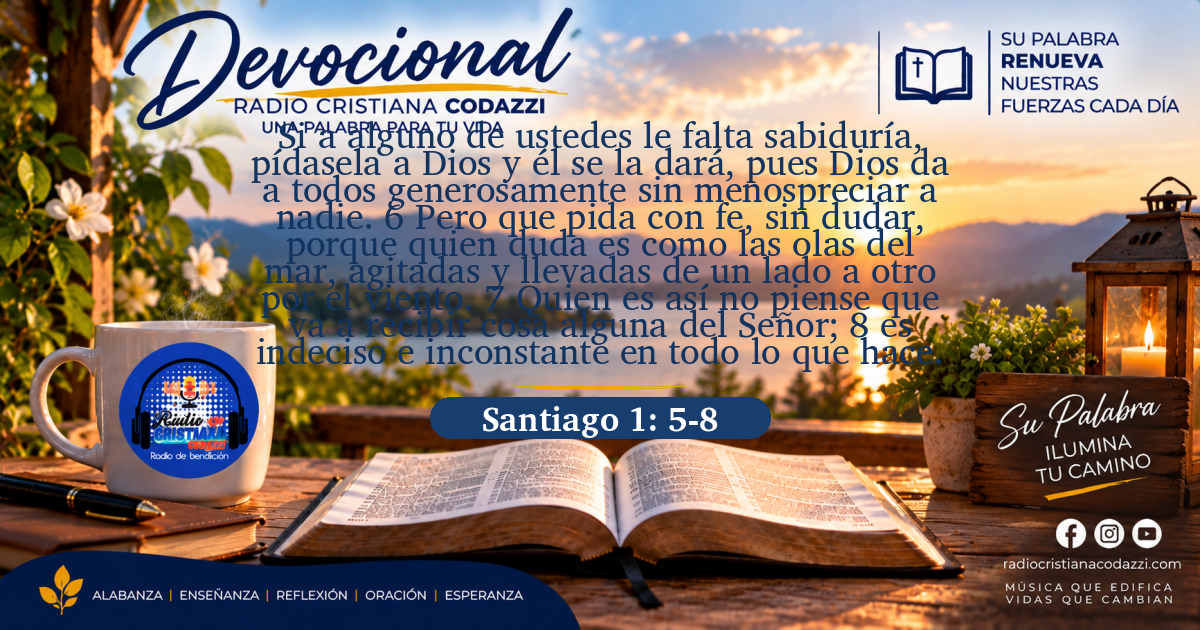 Busca sabiduría, pide y cree